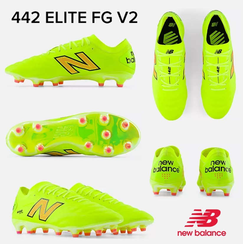 送料関税込み☆New Balance☆ 442 TEAM FG V2☆サッカースパイク