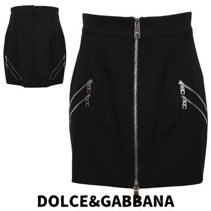 DOLCE&GABBANA ミニスカート 黒 2007524E0052 ブラック(黒)系 Dolce & Gabbana(ドルチェ&ガッバーナ) ミニ