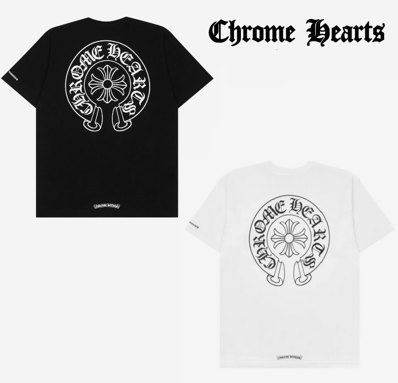 【Chrome Hearts】Horseshoe Logo Pocket TShirt