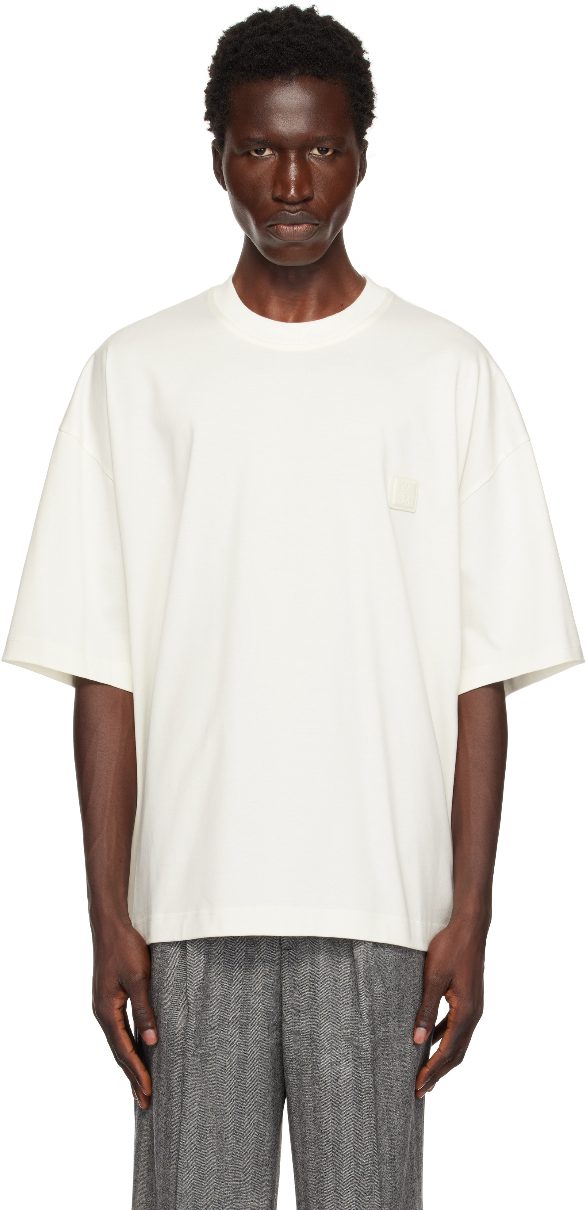 【関税込み】WOOYOUNGMI オフホワイト City グラフィックTシャツ