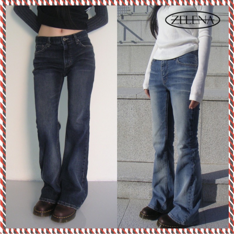 【ZELENA】miyavi bootcut jeans