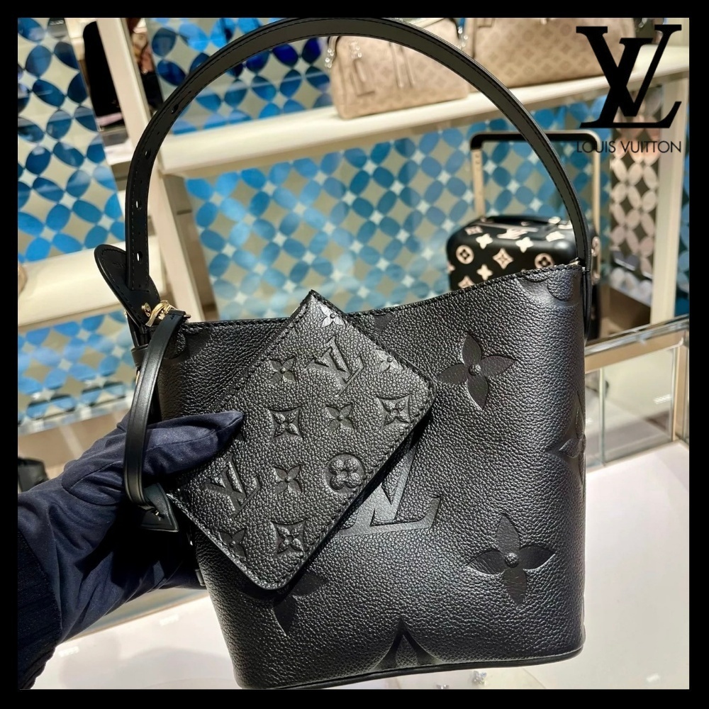 【オールブラック☆】Louis Vuitton オール・イン BB