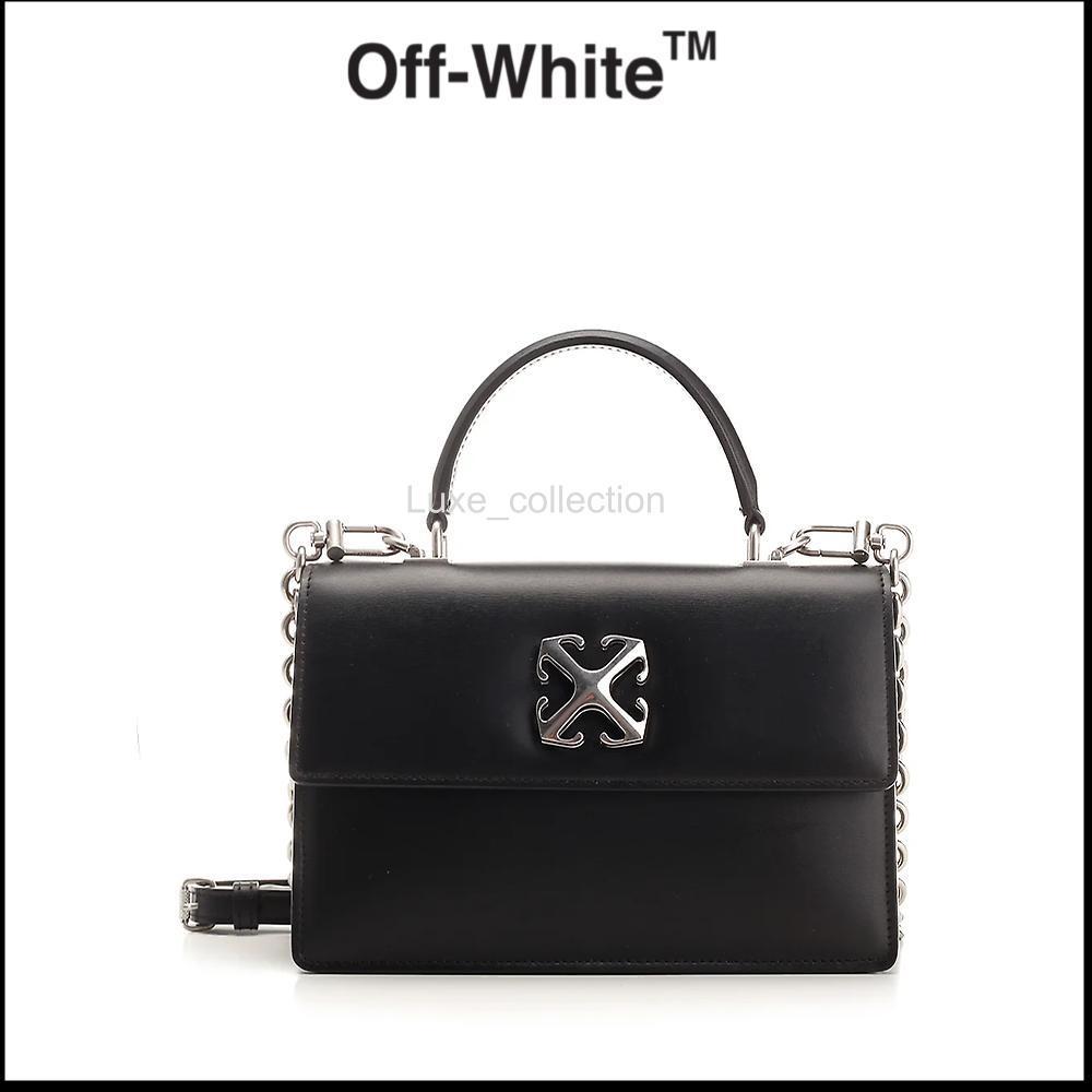 【OFF-White】VIP価格☆Jitney 1.4 ロゴ プレート トート バッグ