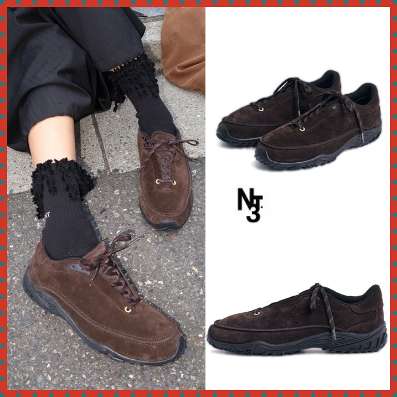 スニーカー NEGATIVETHREE Copenhagen Sneakers Vintage Brown