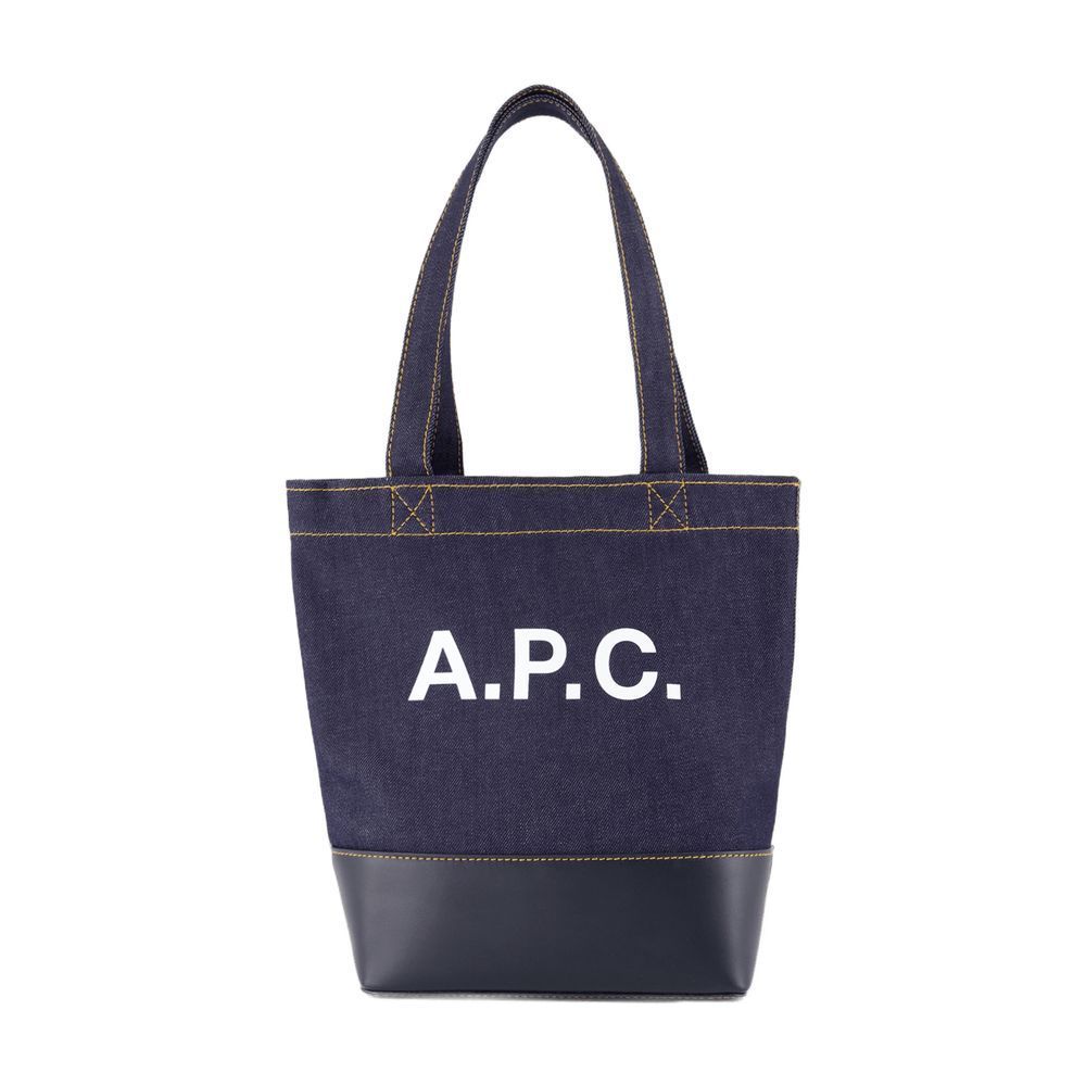 【関税込み】Tote Axel Small - A.P.C. - Cotton - Blue