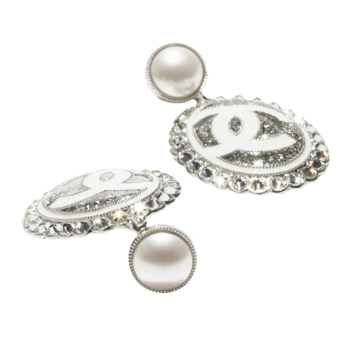 【すぐにお届け!】CHANEL ピアス メタル&ストラス 関税送料込み すぐにお届け!】CHANEL ピアス メタル ☆関税送料込み☆