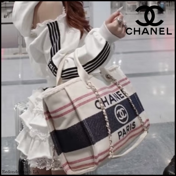【カジュアルコーデに】CHANEL★ドーヴィルバック★期間限定色