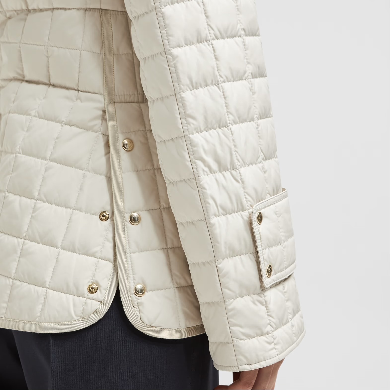 【MONCLER】\"Epinal\"キルティング ダウンシャツジャケット/3色