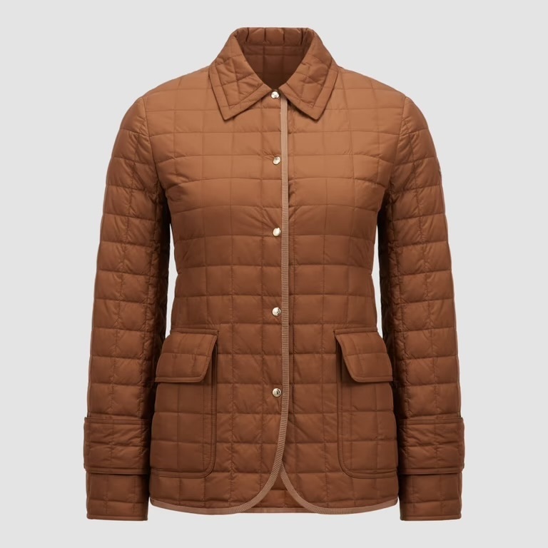 【MONCLER】\"Epinal\"キルティング ダウンシャツジャケット/3色