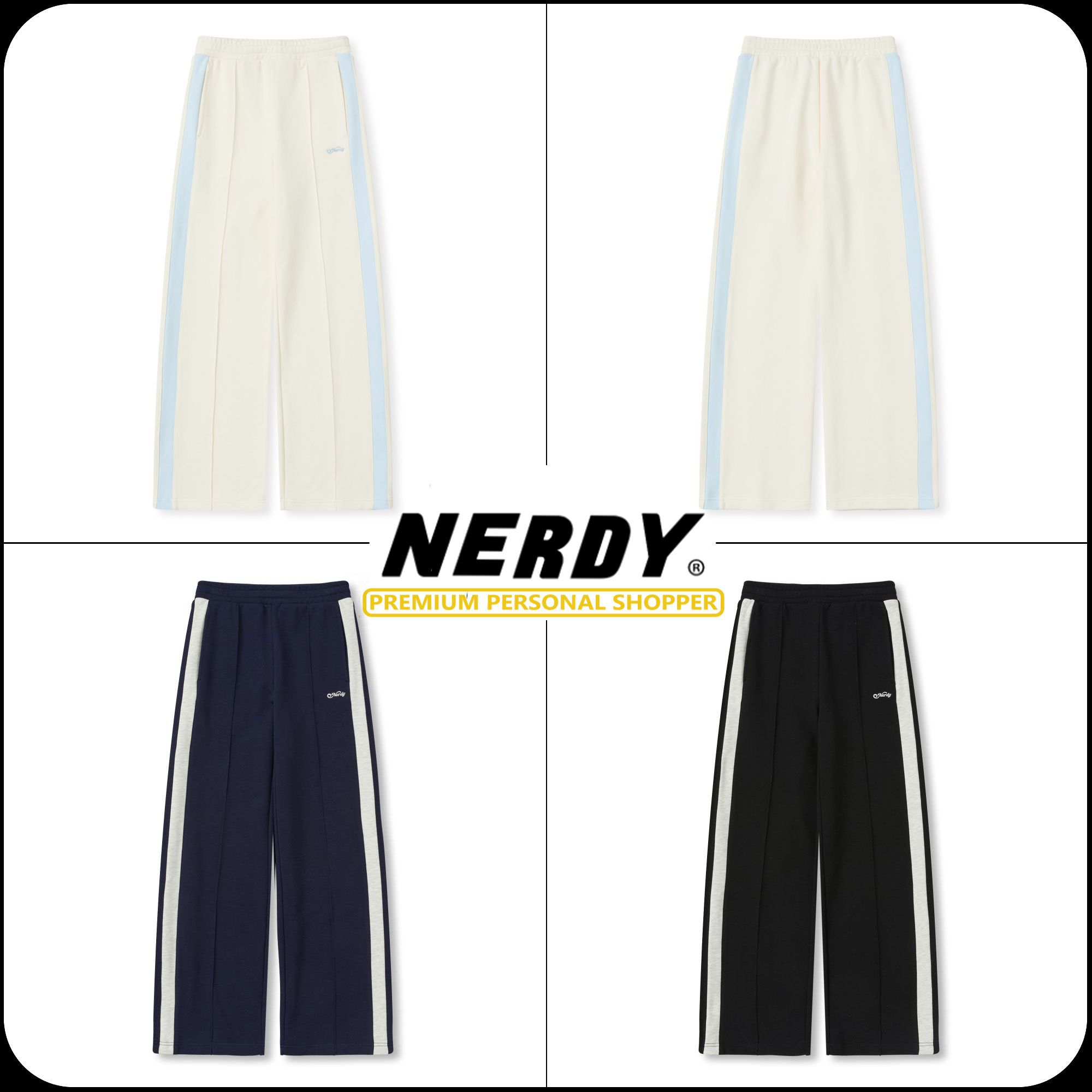 [ NERDY ]★25SS★韓国人気★WOMEN'S BOLD NY SWEATPANTS