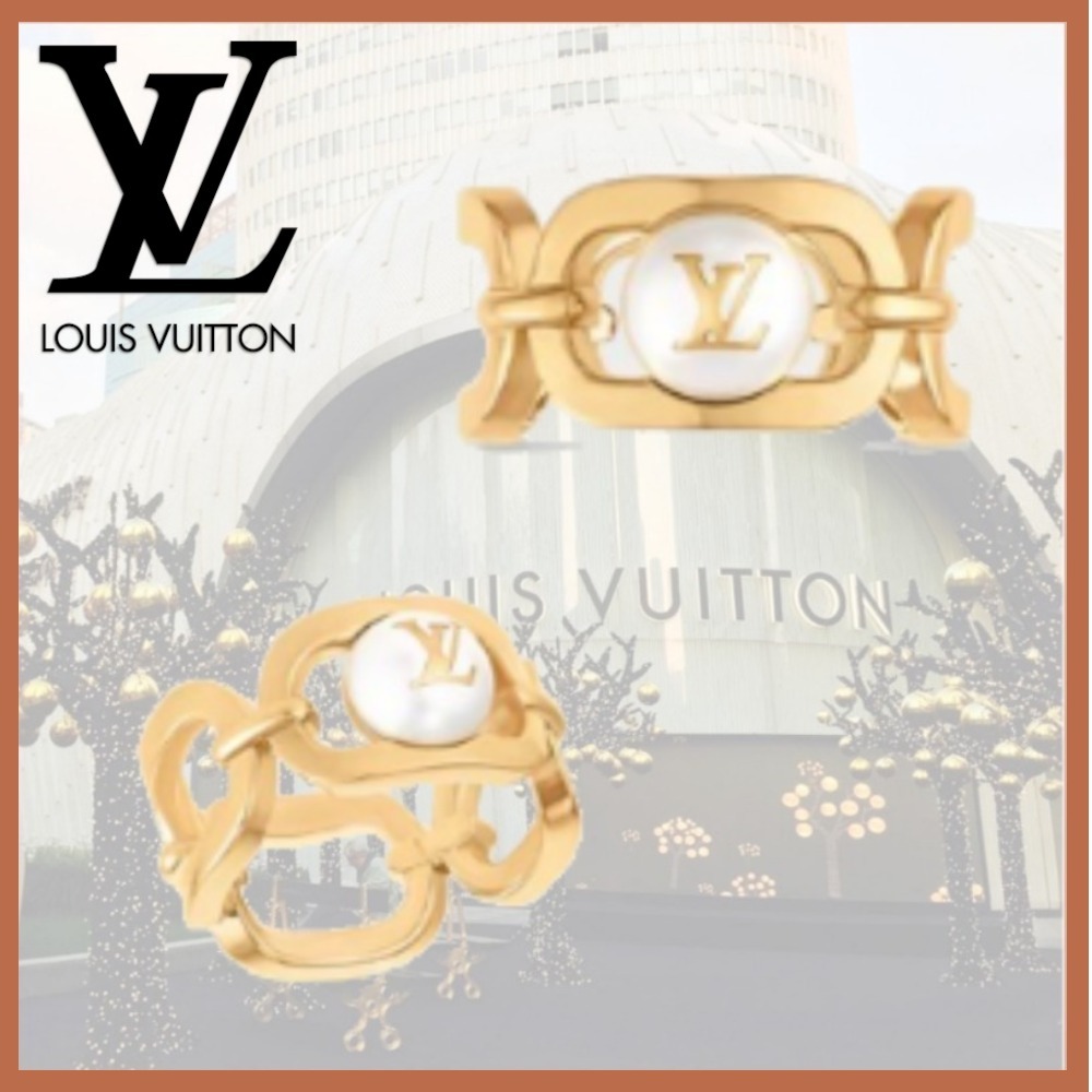 【大人可愛い】LV リング・マイ LV チェーン パール