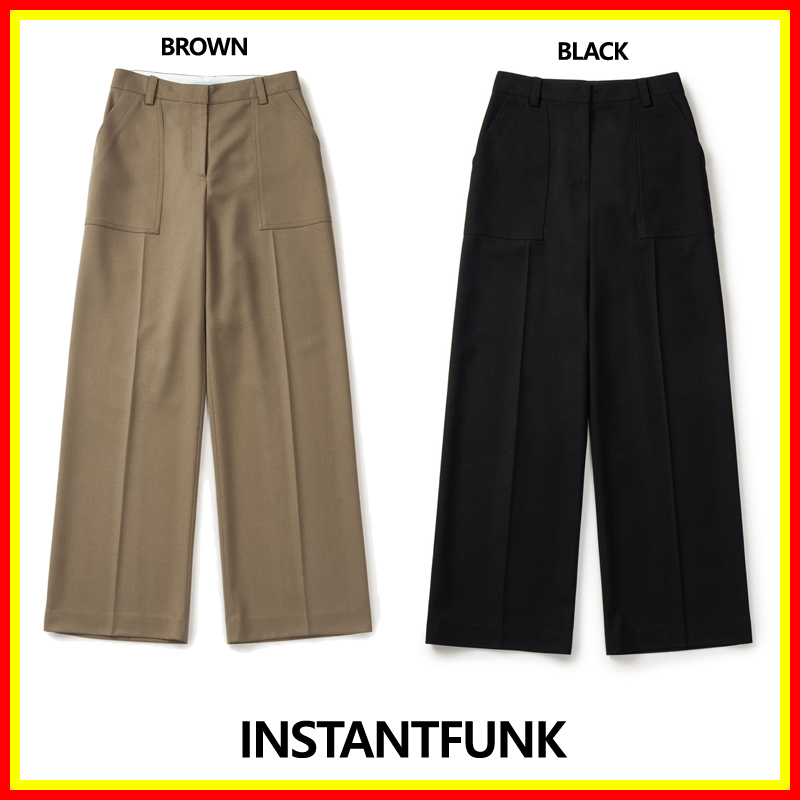 [INSTANTFUNK] out pocket pants /追跡付