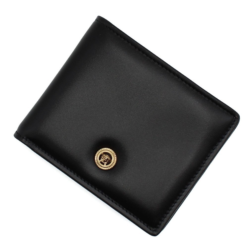 VERSACE 二つ折り財布 DPU2463-1A13018-1B00V BLACK