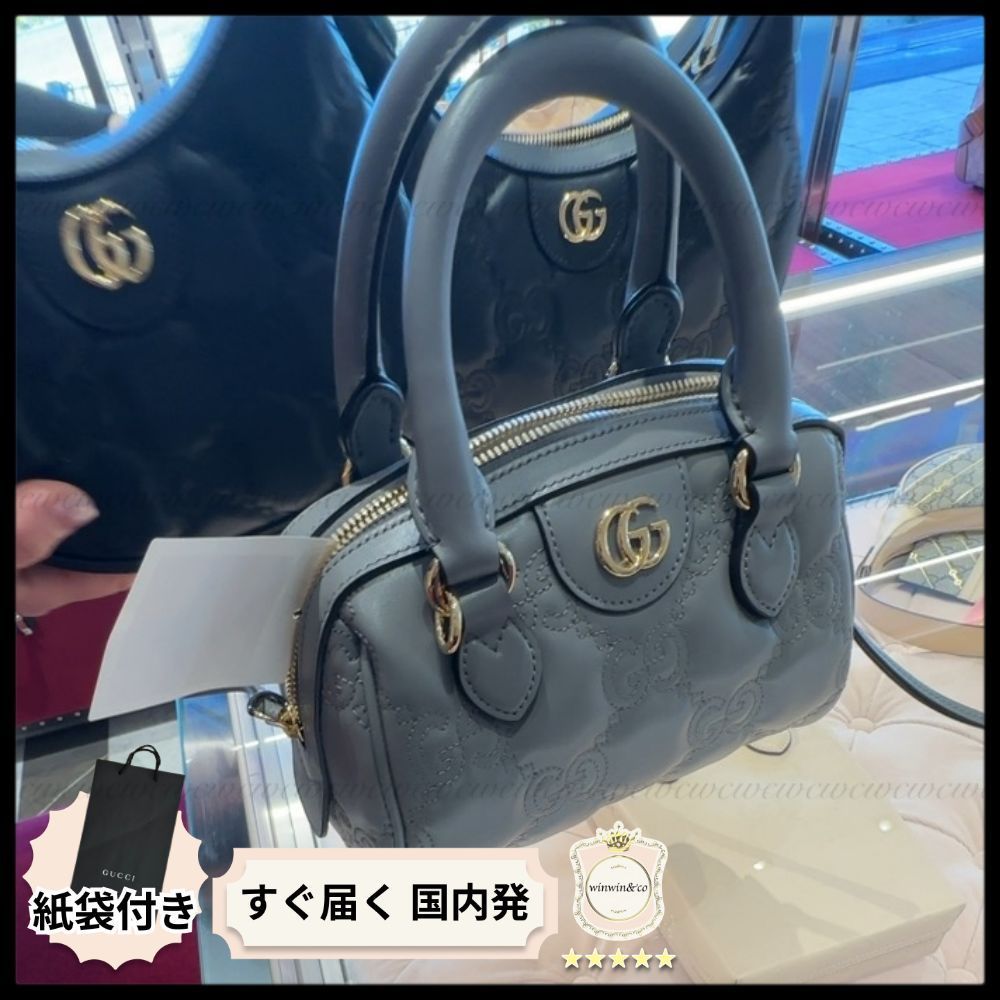 【完売必至】グッチ■GGキルティング ハンドバッグ