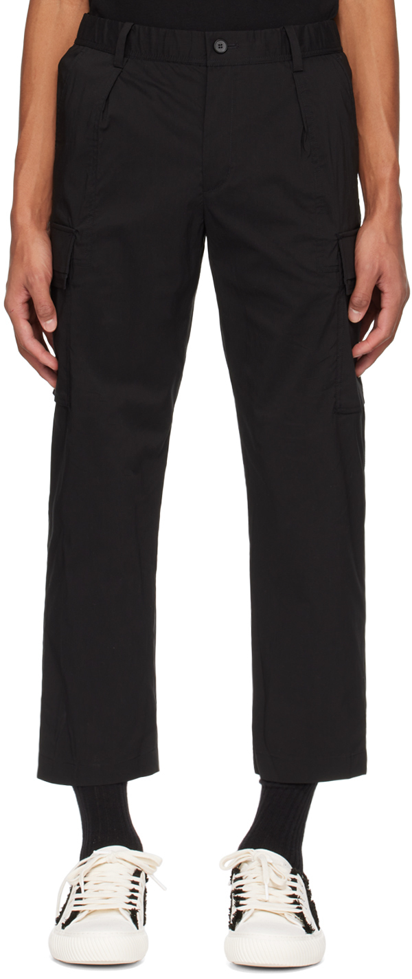 【関税込み】Solid Homme グレー タック カーゴパンツ