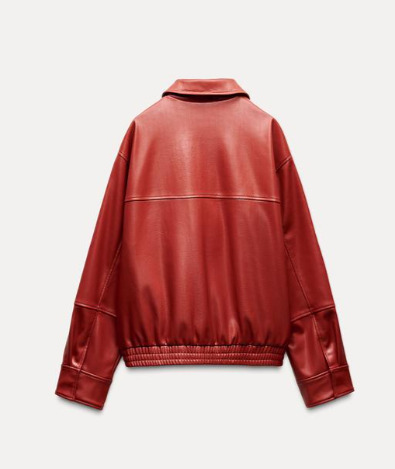 スペイン発送 ZARA スエードエフェクトパッチジャケット 最新作 スペイン発送 ZARA スエードエフェクトジャケット トースト 新作