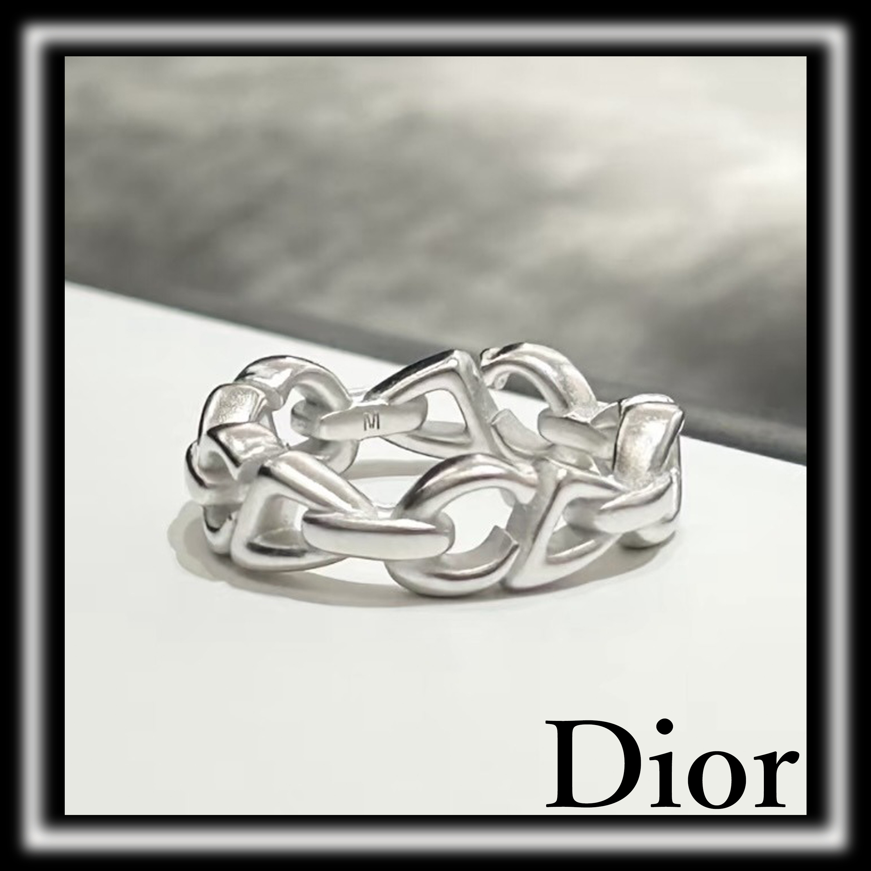 チェーンモチーフ♪【 Dior 】CD30 チェーンリンク リング