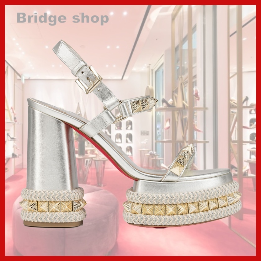 すぐ届く♪Christian Louboutin*Superaclou 130mmサンダル可愛い