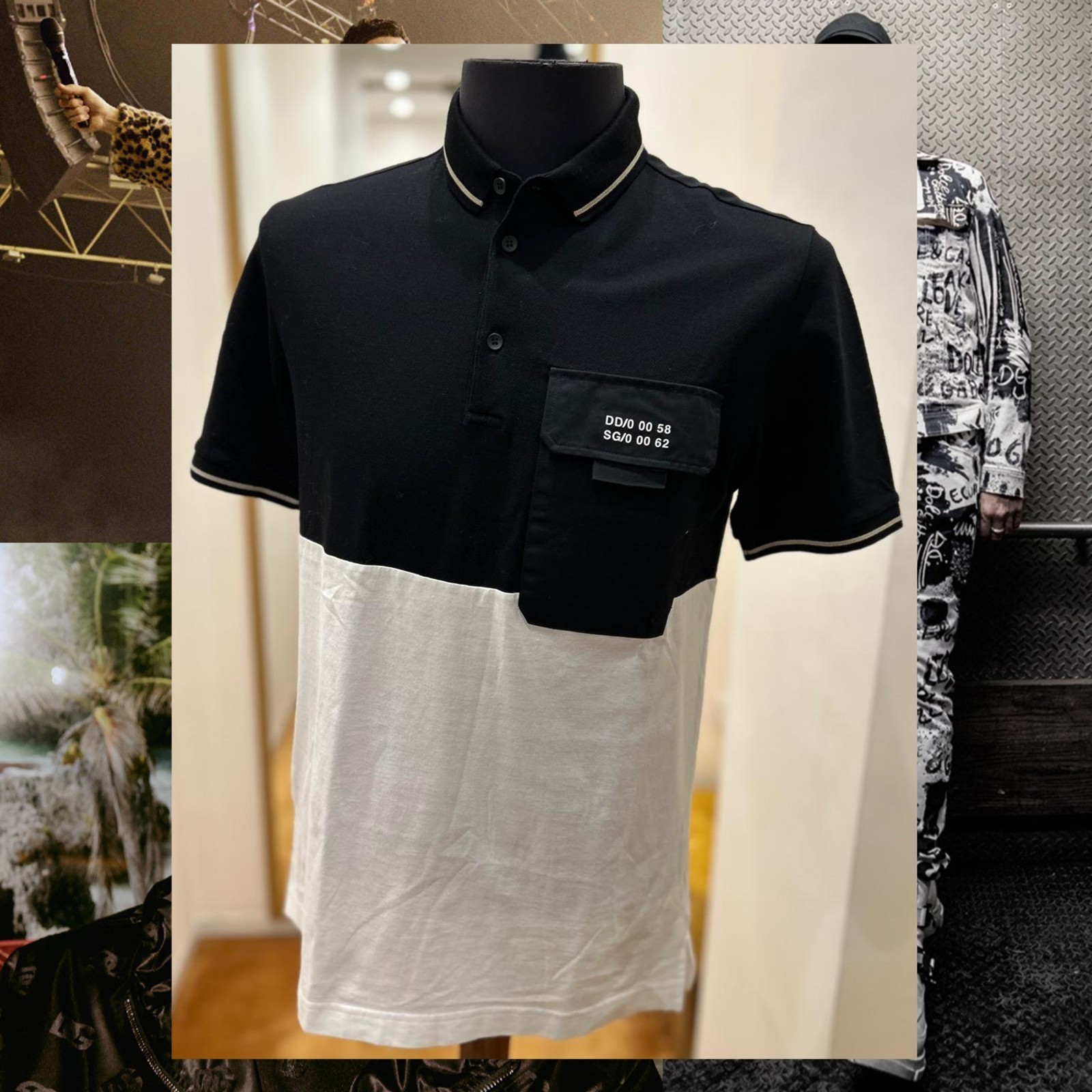 スタイリッシュな【LACOSTE】チェストライプ Tシャツ 24SS新作 スタイリッシュな【LACOSTE】チェストライプ Tシャツ 24SS新作