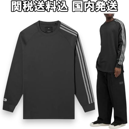 【関税込】◆Y-3 ワイ・スリー◆ロゴ ロングスリーブ Tシャツ 関税込】◇Y-3 ワイ・スリー◇ロゴ ロングスリーブ Tシャツ (Y-3