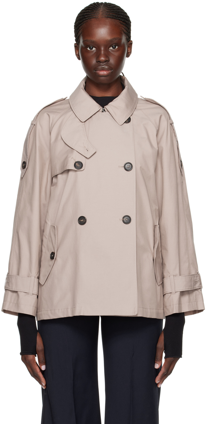 【関税込み】Max Mara ブラウン Dtrench ジャケット