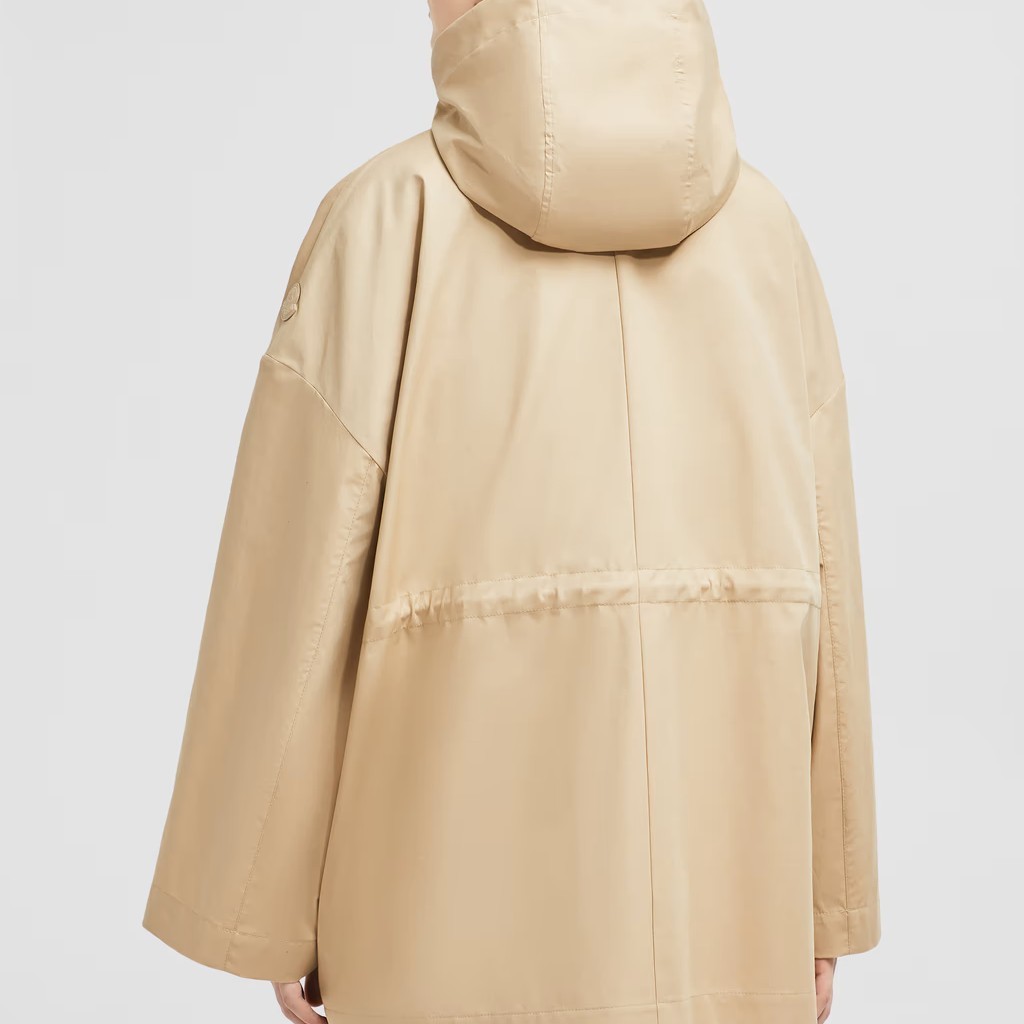 【MONCLER】\"Gaillon\"フード付き コットン パーカーコート/beige