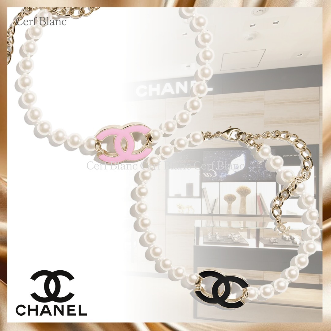 25SS【CHANEL】BIGロゴ チョーカー