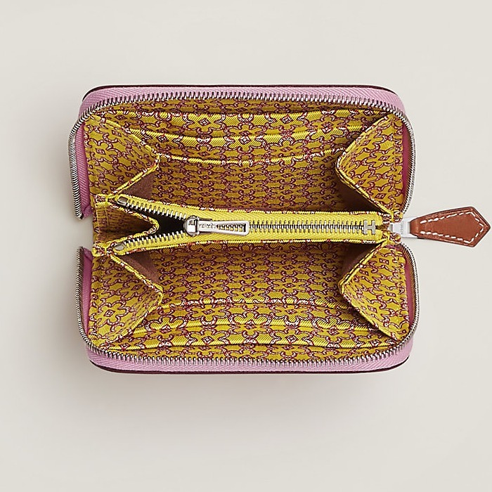【ミニ財布】HERMES シルクイン コンパクトウォレット エルメス アザップ シルクイン コンパクトウォレット｜中古