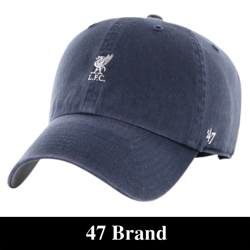 新作【47 Brand】Liverpool FC Baserunner '47 Clean Up Navy