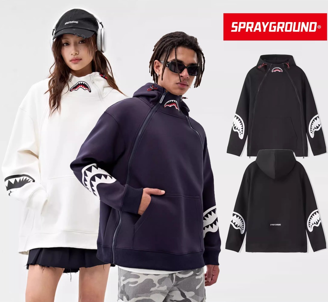 送料関税込[SPRAYGROUND]フーディ☆男女兼用☆新作☆大人気
