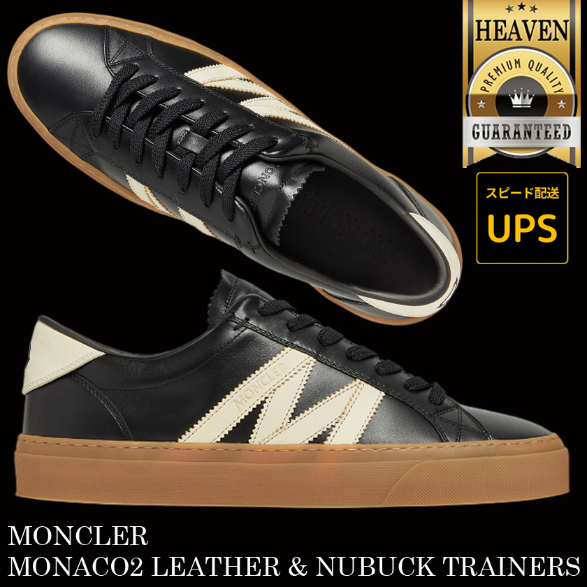 6万取引突破★UPS速達便【MONCLER★25SS】MONACO2 スニーカー