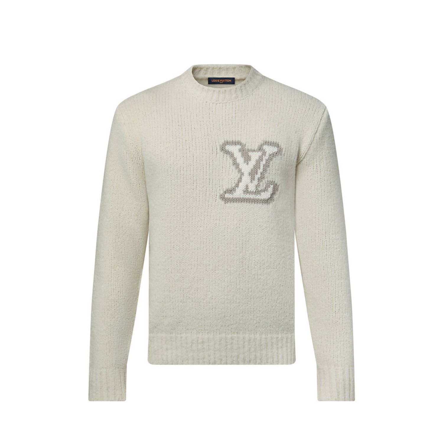 《カジュアルスタイルに》LOUIS VUITTON インターシャ ニット