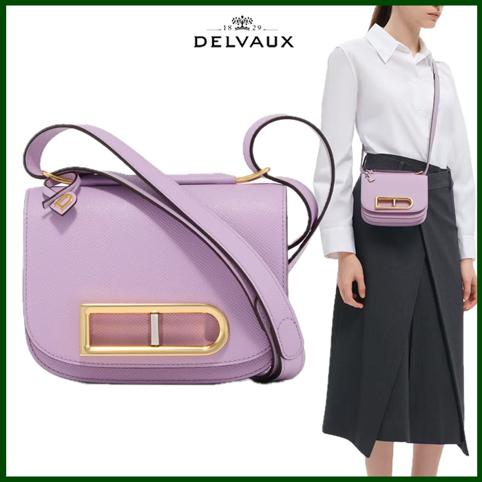 DELVAUX 王室御用達《Lingot Small》アルピナカーフ DHL 直営店