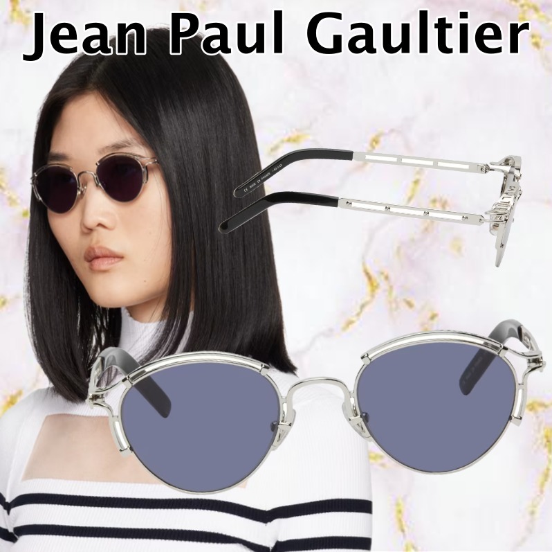 【Jean Paul Gaultier】シルバー 56-5102 サングラス