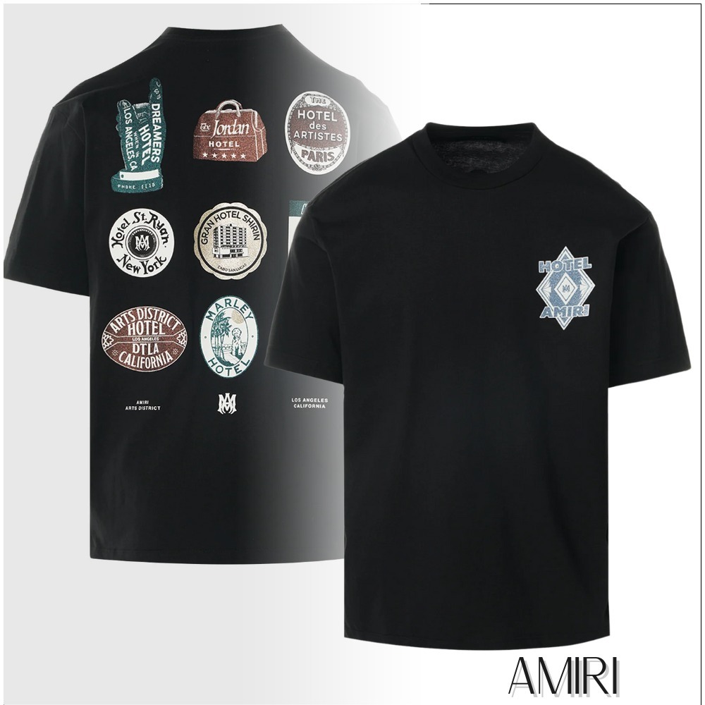 【AMIRI】HOTEL AMIRI Tシャツ リゾート感漂う洗練デザイン