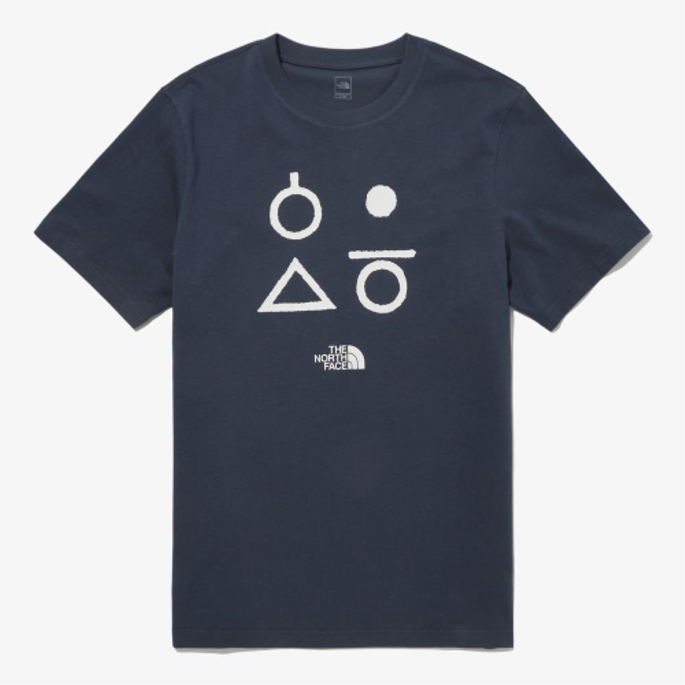 ◎THE NORTH FACE◎ TNF Korean Short Sleeve T-Shirt 5MIDNIGHT