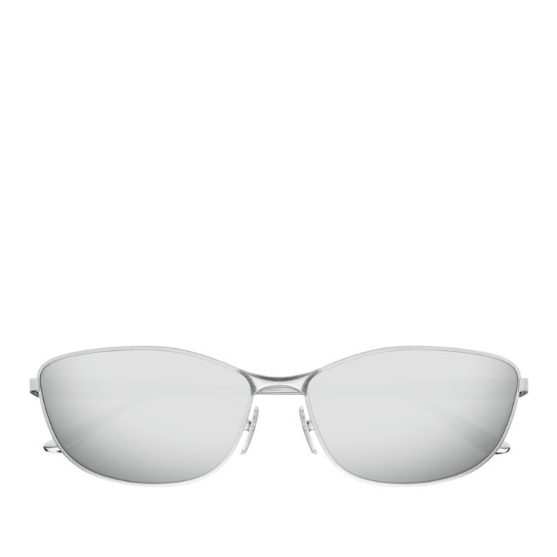 サングラス BALENCIAGA Balenciaga - BB0357SA-002 - SILVER-SILVER-SILVER