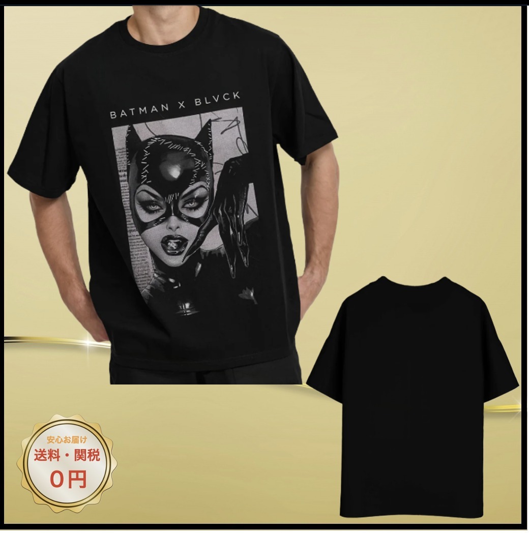 関税込み♪【BLVCK PARIS】×Batman バットマン Tシャツ