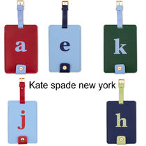 kate spade new york(ケイトスペード) ラゲッジタグ 即納Kate spadeNY　　Just Mine Initial Luggage Tag 2481 -1