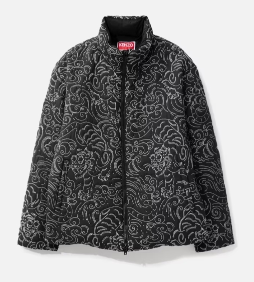【関税込/国内発】＊＊KENZO ダウンジャケット ギフト包装可 KENZO 関税込 Kenzo Star Tiger ダウンジャケット