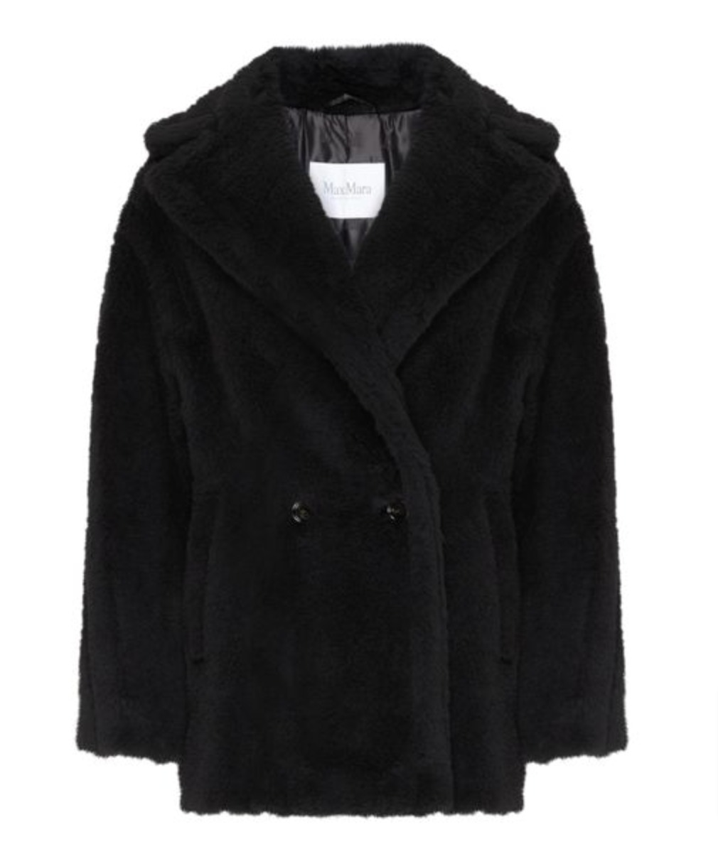 【関税・送料無料】MAX MARA Fuxia Teddy ショートコート