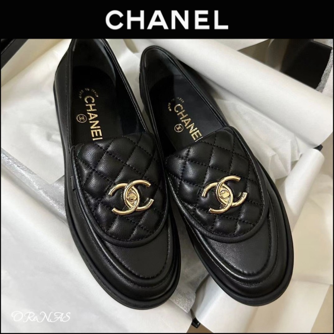 【シーンを選ばないエレガントシューズ】CHANEL☆ローファー