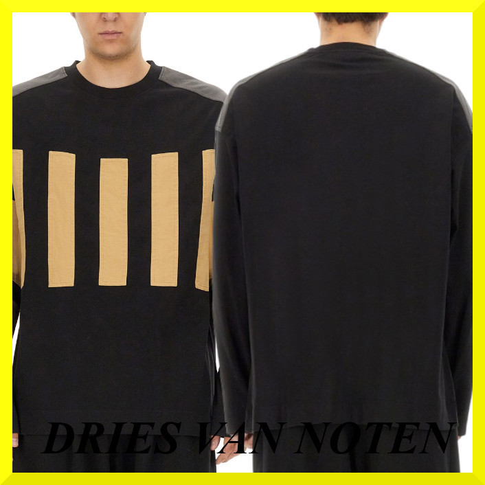 DRIES VAN NOTEN☆関税込☆プリント コットン スウェットシャツ