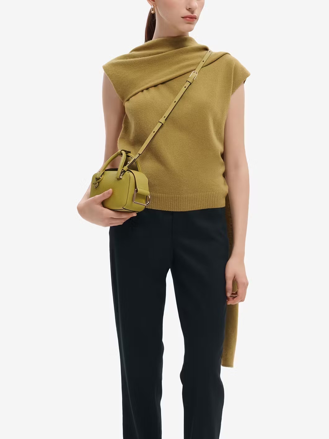 DELVAUX《Cool Box Nano/クールボックス ナノ》キウイ DHL 直営