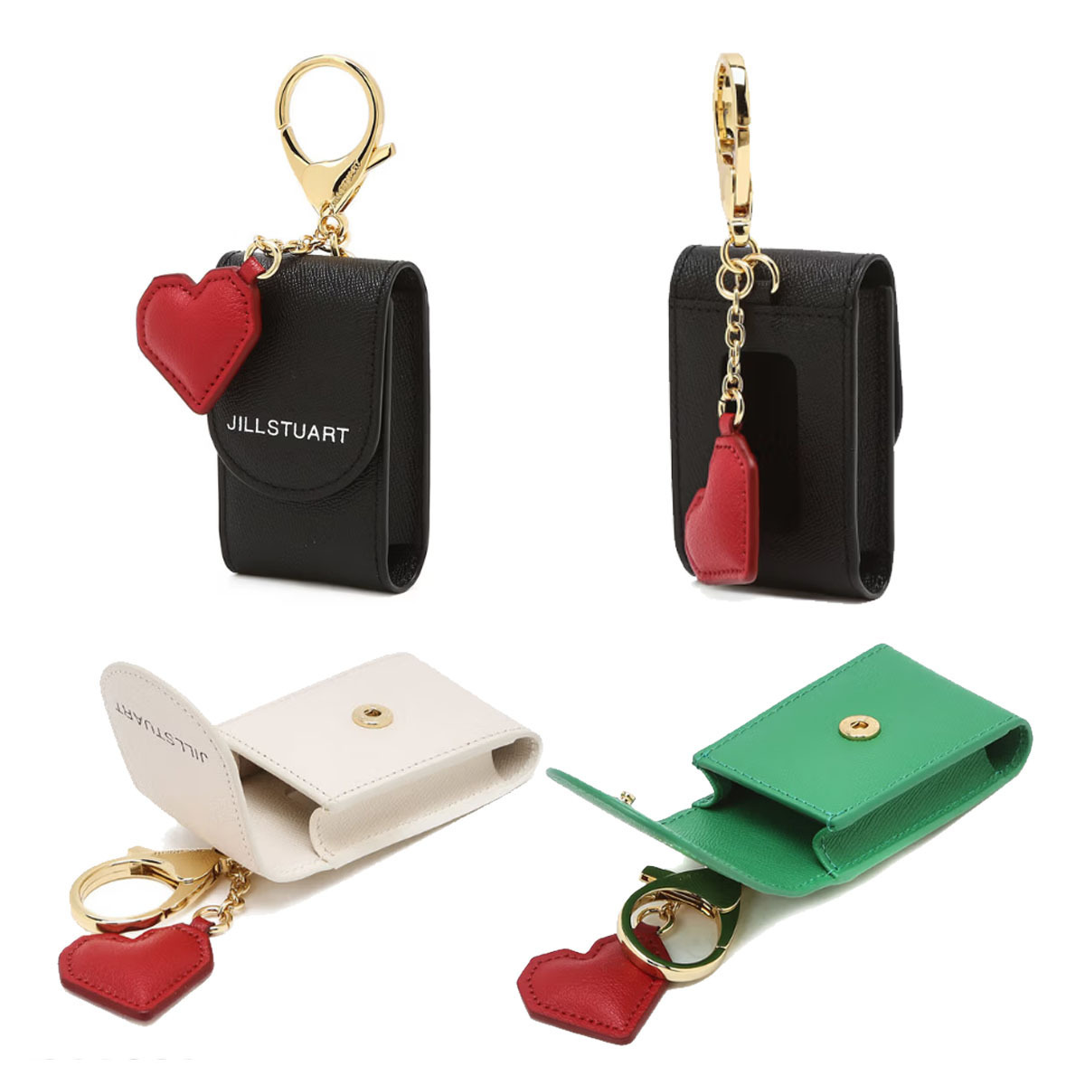 キーホルダー・キーリング JILLSTUART SOLID COLOR COWHIDE KEY HOLDER 5BJH266