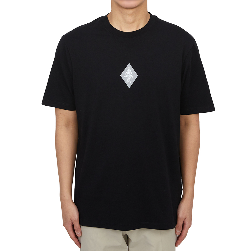 シーピーカンパニー メンズ 半袖Tシャツ 18CMTS144A 006586W 999