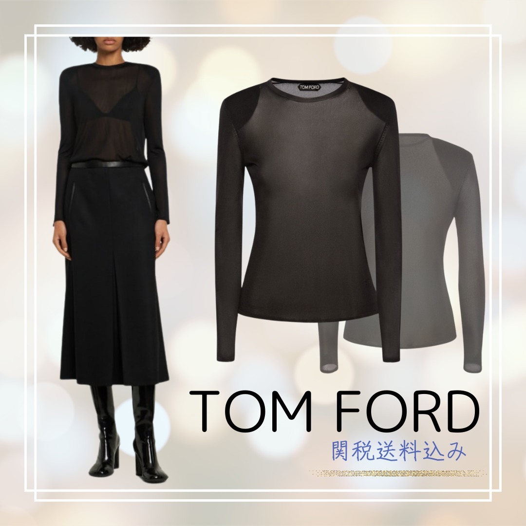 TOM FORD【関税送料込&◆VIP価格◆】ビスコースジャージートップ