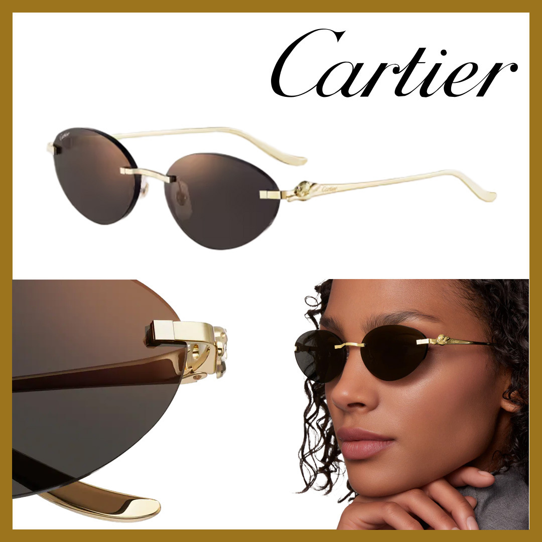 華やかさと洗練◎*Cartier*Panthere de Sunglasses サングラス