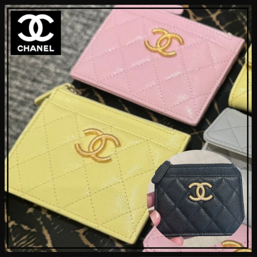 【カードも小銭もオシャレに収納♡】CHANEL カードケース