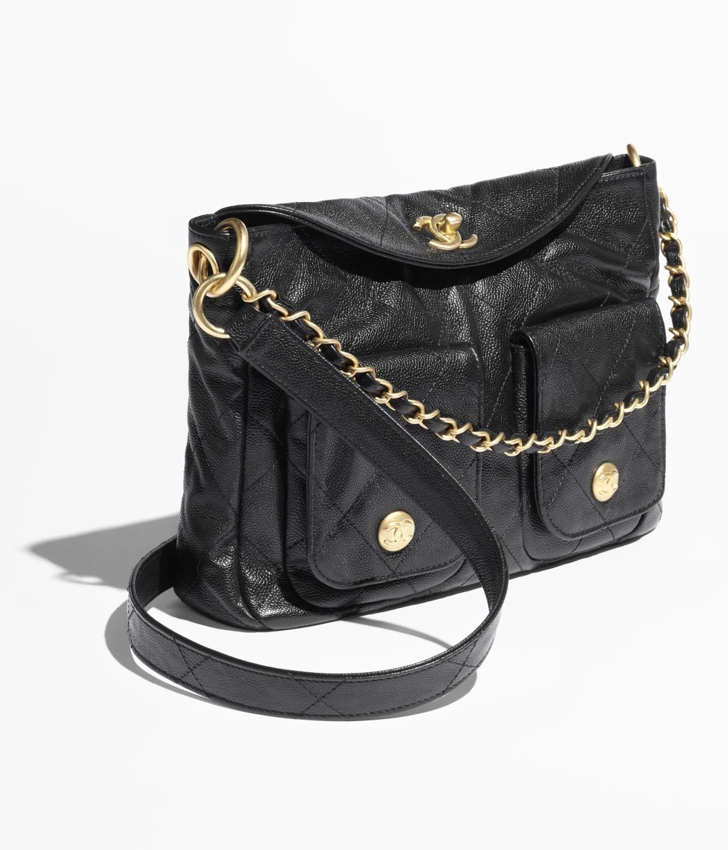 最新作!! 2025.SS》CHANEL ホーボーバッグ カーフスキン (CHANEL